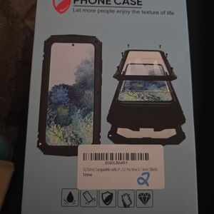 Black Rugged Phone Case for iPhone 12 Pro Max